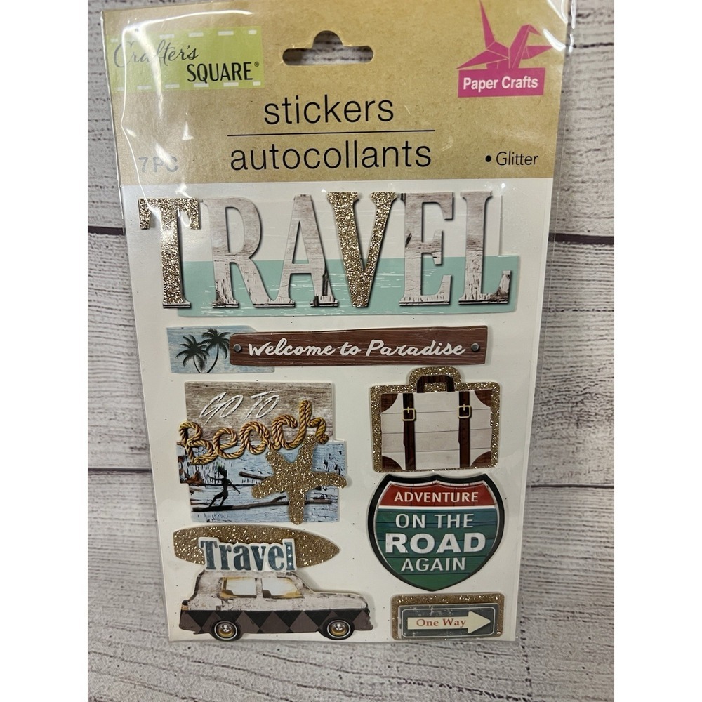 The La Petites' And Crafter's Square Scrapbook Stickers 3D Lot of 17 - Picture 6 of 6